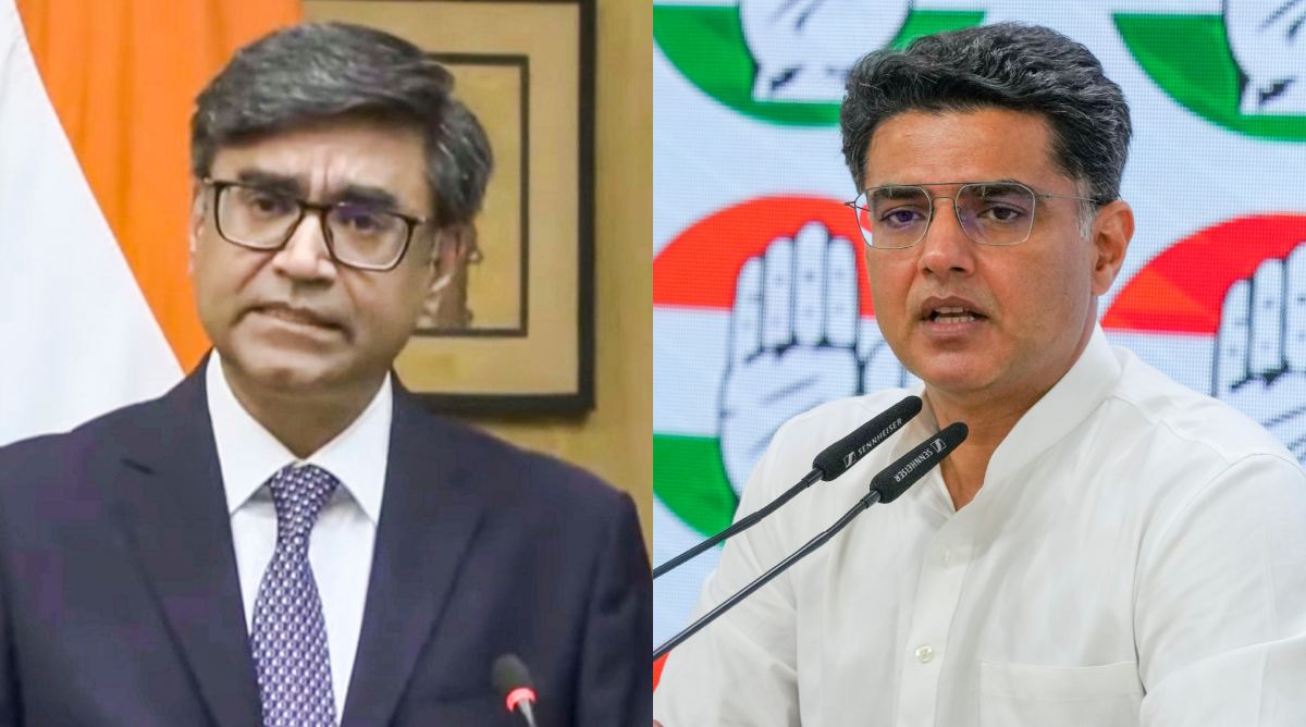 विक्रम मिसरी को ट्रोल करने पर भड़के सचिन पायलट, बोले- ‘ये वो राजनयिक हैं जो…’