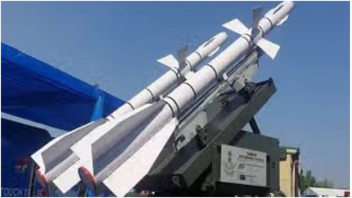 The Indian Air Force (IAF) deployed the SAMAR-1 (Surface to Air Missile for Assured Retaliation) system to counter low-flying aerial threats, including drones and helicopters.(Image Source: X/@alpha_defense AstraShakti-2023)