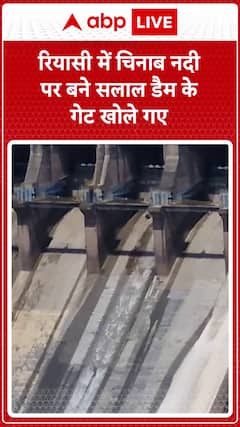Gates Of Salal Dam On Chenab River In Reasi Opened To Release Excess Water, Alert Issued Nearby Areas