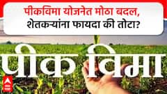 Sudharit Pik Vima Yojana : पीकविमा योजनेत मोठा बदल, सुधारित पीकविमा योजनेचा फायदा काय?