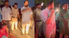 बिहार: घायलों की मदद के लिए तेजस्वी ने रोका काफिला, सड़क पर दिखा नेता प्रतिपक्ष का मानवीय चेहरा