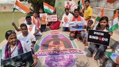 In Pics: वाराणसी के प्राचीन भैरव मंदिर में भारतीय सेना के लिए विशेष पूजा, लगाए 'भारत माता की जय' के नारे