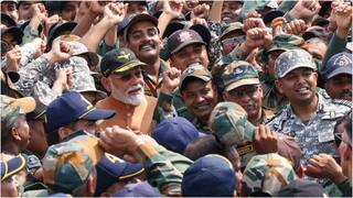 PM Modi visits Adampur Air Base: అకస్మాత్తుగా అదంపూర్ ఎయిర్ బేస్కు వెళ్లిన ప్రధాని మోదీ, సైన్యంలో జోష్- Photos చూశారా