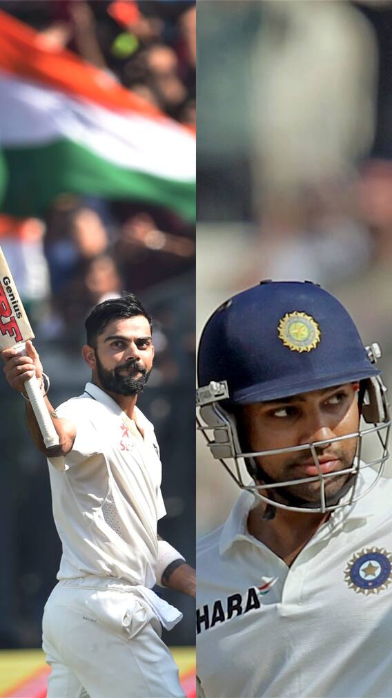 रोहित शर्मा या विराट कोहली, कौन रहा टेस्ट में बेस्ट?