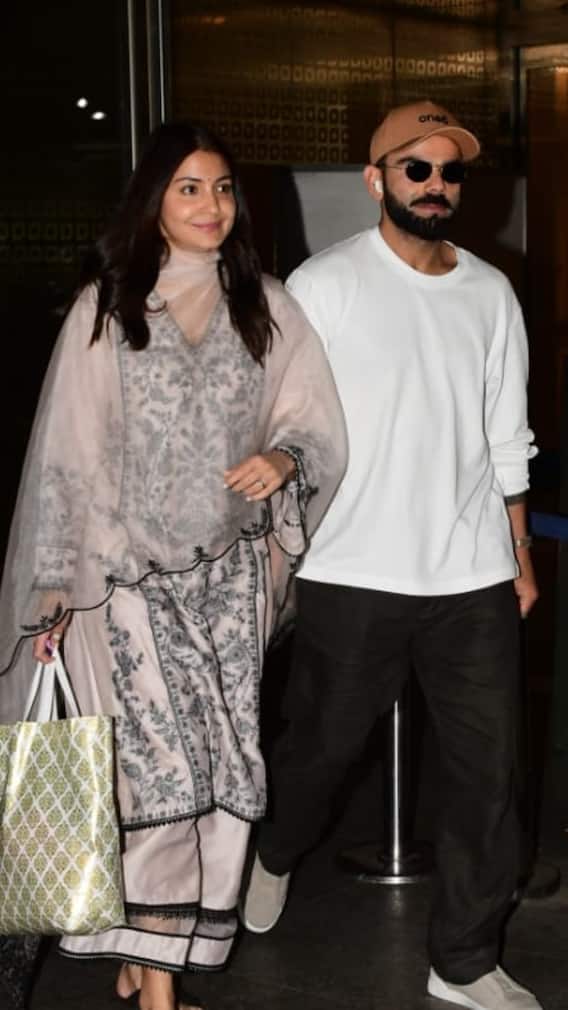 Virat Anushka Return To Mumbai After Vrindavan Visit