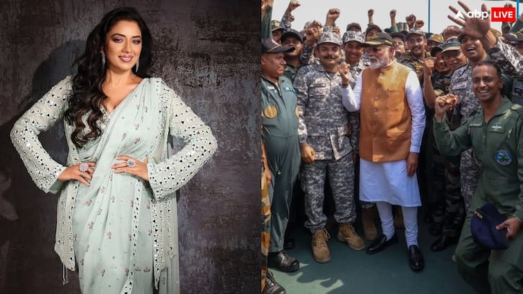 Rupali Ganguly reacted on PM Modi visit Adampur Airbase said If Jale Pe Namak Chhidkana Had a face 'जले पर नमक छिड़कना', आदमपुर एयरबेस पहुंचे PM Modi, तो Rupali Ganguly ने मारा पाकिस्तान को ताना