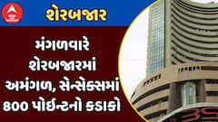 Share Market News : મંગળવારે શેરબજારમાં અમંગળ, સેન્સેક્સમાં 800 પોઇન્ટનો કડાકો