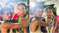 Koovagam; கூவாகத்தில் அரவான் சாமி கண் திறத்தல்...ஒரே நேரத்தில் ஆயிரக்கணக்கான திருநங்கைகள் திருமணம்!