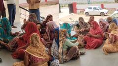 भरतपुर में SDM कार्यालय के बाहर ढोलक और मंजीरा बजाकर भजन-कीर्तन करने लगीं महिलाएं, जानें वजह