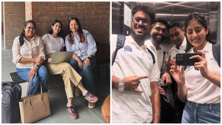Amitabh Bachchan’s granddaughter Navya Naveli Nanda recently offered a delightful peek into her current academic life at IIM Ahmedabad, where she is pursuing a course.