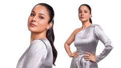 बदन पे सितारे लपेटे हुए.. शहनाझ गिलचा सिल्वर लुक; फोटो पहाच!