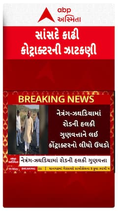 Mansukh Vasava : રોડના કામોમાં ચાલતી પોલંપોલનો ભાજપ સાંસદ મનસુખ વસાવાએ કર્યો પર્દાફાશ
