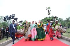 Miss World 2025: వేయిస్తంభాల గుడిలో జన్‌జీ దేవకన్యలు - రామప్ప ఆలయంలో మిస్‌ వరల్డ్ బ్యూటీస్