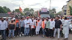 Chhatrapati Sambhaji Maharaj Jayanti : साताऱ्यात छत्रपती संभाजी महाराजांची जयंती अनोख्या पद्धतीनं साजरी, 