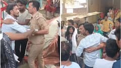दरोगा ने हूटर बजाने से मना किया तो दबंग युवक ने की हाथापाई, वर्दी फाड़ने के साथ बैच भी नौंच डाला