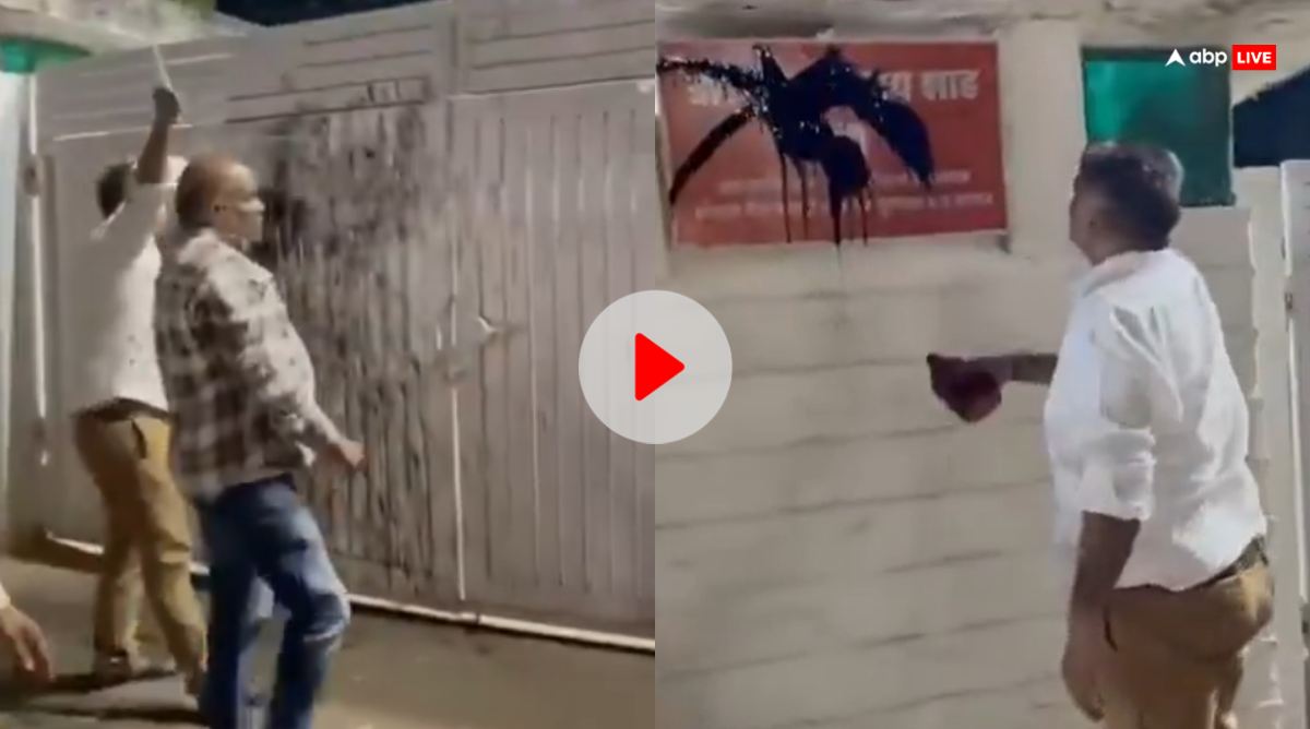 एमपी के मंत्री विजय शाह के घर पर पोती गई कालिख, कर्नल सोफिया कुरैशी पर की थी विवादित टिप्पणी