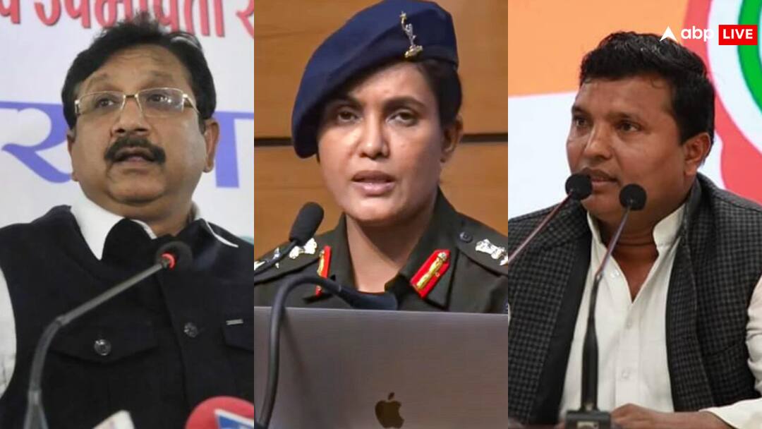 BJP नेता विजय शाह ने कर्नल सोफिया कुरैशी का आतंकियों से जोड़ा नाम तो भड़की कांग्रेस, बोली- 'ये घटिया नीच आदमी...' congress leader Srinivas BV slams BJP Minister vijay shah remaks on Sofiya Qureshi after operation sindoor BJP नेता विजय शाह ने कर्नल सोफिया कुरैशी का आतंकियों से जोड़ा नाम तो भड़की कांग्रेस, बोली- 'ये घटिया नीच आदमी...'