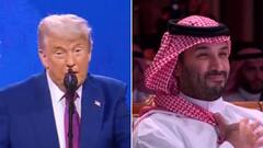 Saudi Crown Prince's Standing Ovation As Trump Announces Lifting Syria Sanctions: Watch
