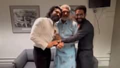 Ram Charan Shares Heartwarming Glimpse Of RRR Screening In London With Jr NTR & Rajamouli