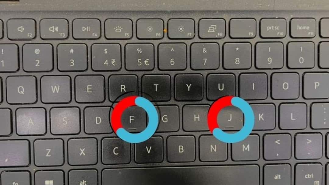 What are the small lines on the keyboard F and J, why is it made? Know it will work