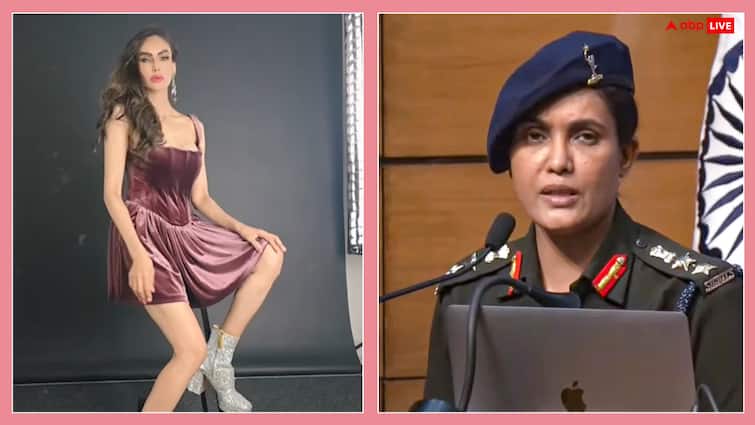 colonel sofia qureshi sister shyna sunsara is an actress model honoured with baba saheb phalke award कर्नल सोफिया कुरैशी की बहन का है शोबिज से गहरा नाता, जीते कई ब्यूटी पेजेंट्स