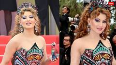 4 लाख का तोता, सिर पर ताज, कांस में स्ट्रेपलेस ड्रेस पहने पहुंचीं उर्वशी रौतेला, यूजर्स बोले- जादूगरनी लग रही है