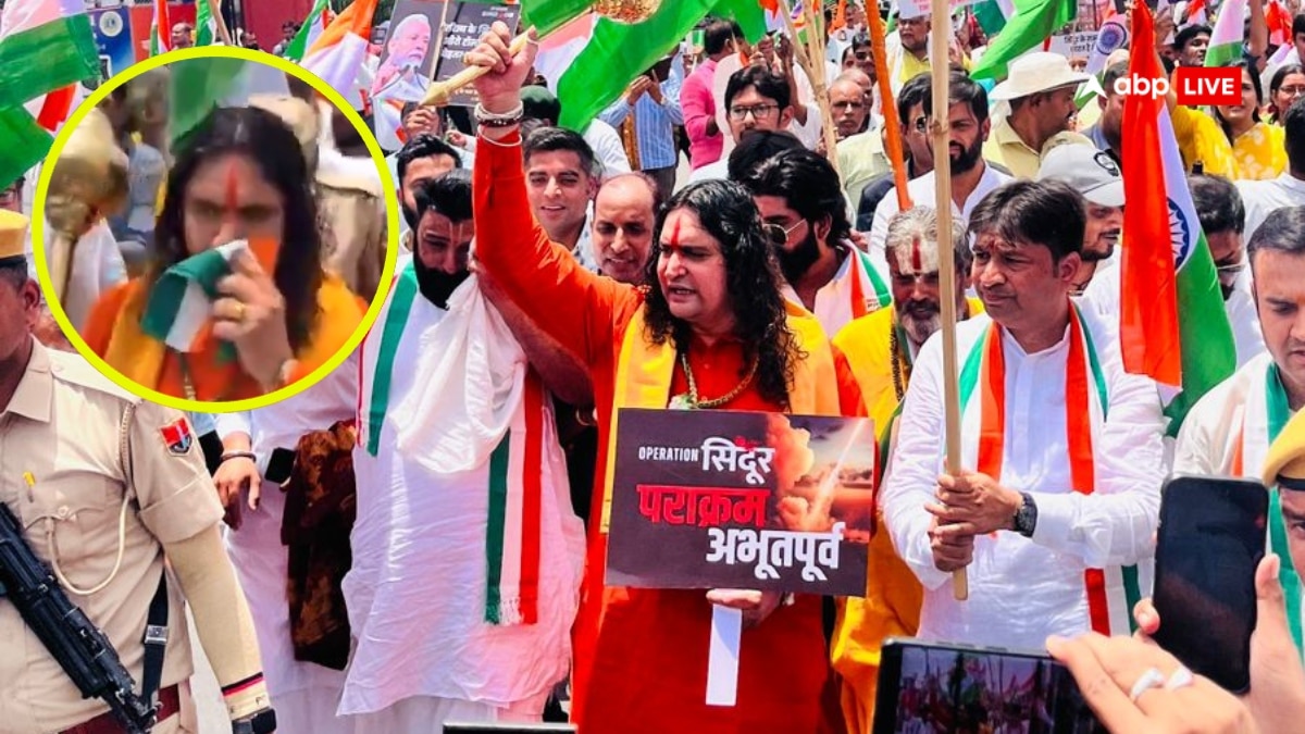 तिरंगे वाले वीडियो पर BJP विधायक बालमुंकुंद आचार्य की सफाई, ‘मैंने पसीना नहीं पोछा, उसे माथे से…’