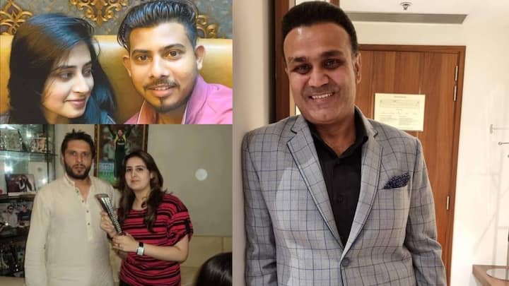 Virender Sehwag to Shahid Afridi: क्रिकेट की दुनिया में कई खिलाड़ी ऐसे हैं, जिन्होंने अपनी कजिन सिस्टर से शादी की है. इस लिस्ट में वीरेंद्र सहवाग से लेकर शाहिद अफरीदी का नाम शामिल है.