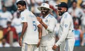 Ravindra Jadeja continues to dominate the ICC Test all-rounder rankings, holding the No. 1 spot with 400 rating points. He has now retained the top position for 1151 consecutive days - the longest any player has held the No. 1 all-rounder ranking in Test history. Bangladesh's Mehidy Hasan Miraz sits in second place with 327 points.