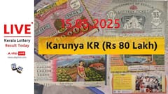 LIVE | Kerala Lottery Result Today (15.05.2025): காருண்யா லாட்டரியில் காற்று இன்று யார் பக்கம் அடிக்குது?