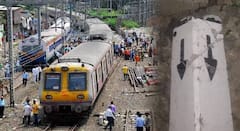 मुंबईत ट्रेनचा मोठा अपघात टळला; लोकल ट्रेनची काँक्रिटच्या फाऊलिंग मार्कला धडक, अनेक चर्चेला उधाण