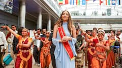 Video Of Telangana Women Washing Miss World Contestants’ Feet At Ramappa Temple Sparks Outrage