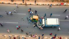 हरदोई में भीषण सड़क हादसा, ट्रक और ऑटो की आमने-सामने की भिड़ंत में 6 की मौत