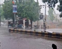 રાજકોટના જેતપુરમાં પવન સાથે વરસાદ તૂટી પડ્યો! ધોધમાર વરસાદથી ખેડૂતોના જીવ તાળવે ચોંટ્યા