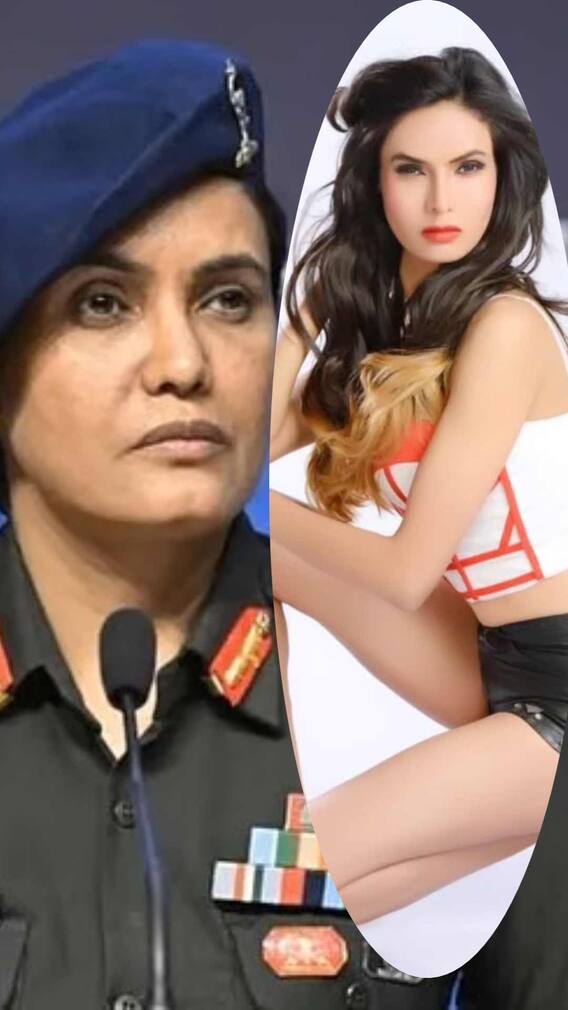 सोफिया कुरैशी की जुड़वां बहन शायना सुनसारा की 10 तस्वीरें