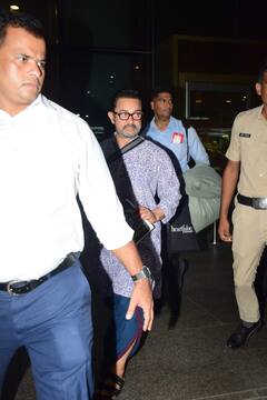 आमिर खान को रिसीव करने एयरपोर्ट पहुंचीं गर्लफ्रेंड गौरी स्प्रैट, तस्वीरें आईं सामने