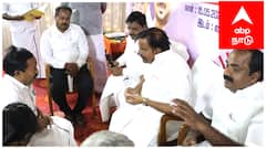என்னையா நடக்குது மயிலாடுதுறையில் - அமைச்சர் கே.என்.நேருக்கு முன்பு மல்லுக்கட்டிய திமுகவினர்