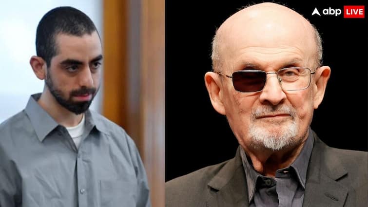 Author salman rushdie attacker hadi matar Sentenced To 25 Years In Prison stabbing case सलमान रुश्दी पर चाकू से हमला कर फोड़ दी थी एक आंख, कोर्ट ने हमलावर को सुनाई 25 साल जेल की सजा