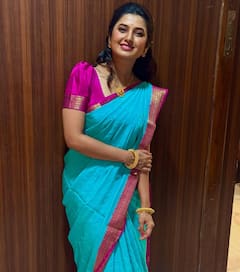 Actress Prajakta Mali : ही पोरी साजूक तुपातली, प्राजूचा साधा-भोळा अंदाज