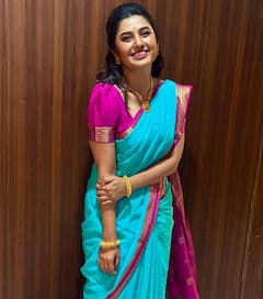 Actress Prajakta Mali : ही पोरी साजूक तुपातली, प्राजूचा साधा-भोळा अंदाज