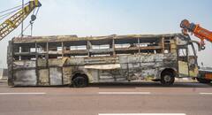 लखनऊ बस हादसे की जांच रिपोर्ट में सामने आई बड़ी लापरवाही, 5 लोगों की जलकर हुई थी मौत