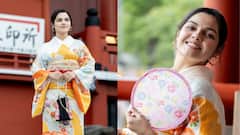 Arya Ambekar: जपानी गुडिया; आर्या आंबेकरचं अप्रतिम सौंदर्य पाहून चाहते थक्क!