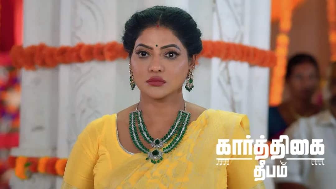 சிவகாமி சாவுக்கு காரணம் யாரு? உண்மையை தெரிந்து கொள்வாளா சாமுண்டீஸ்வரி? கார்த்திகை தீபத்தில் இன்று zee tamil karthigai deepam 16th may 2025 today serial update here muthuvel release சிவகாமி சாவுக்கு காரணம் யாரு? உண்மையை தெரிந்து கொள்வாளா சாமுண்டீஸ்வரி? கார்த்திகை தீபத்தில் இன்று