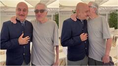 Anupam Kher Gets Sweet Peck From Robert De Niro At Cannes Film Festival
