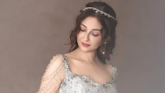 Saumya Tandon Looks Ethereal In Silver Embellished Lehenga, See Dreamy Photos