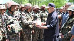 ‘Jawans Will Firmly Deal With Misadventure By Enemy’: J-K LG Reviews Situation Along LoC In Kupwara