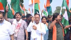जशपुर में निकली तिरंगा यात्रा, CM साय बोले- 'PM मोदी के नेतृत्व में सीमापार...'
