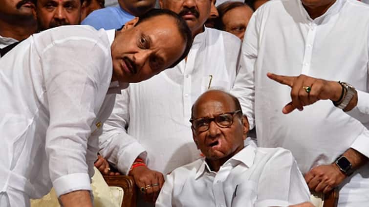 Ajit Pawar, Sharad Pawar Hold One-On-One Discussion In Pune Amid NCP Merger Speculation Ajit Pawar, Sharad Pawar Hold One-On-One Discussion In Pune Amid NCP Merger Speculation