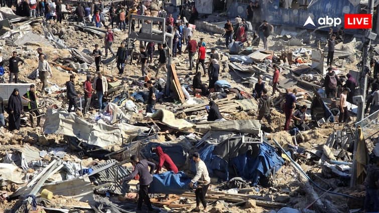 New talks have begun on Gaza said Hamas leader Tahir al Nunou few hours after Israel IDF action गाजा में IDF का एक्शन, 24 घंटे में 146 की मौत; हमास बोला- इजरायल संग बातचीत शुरू
