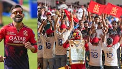 RCB का झंडा और विराट के नाम की सफेद जर्सी, लाल से व्हाइट हुआ चिन्नास्वामी; कोहली का दिखा गज़ब का क्रेज
